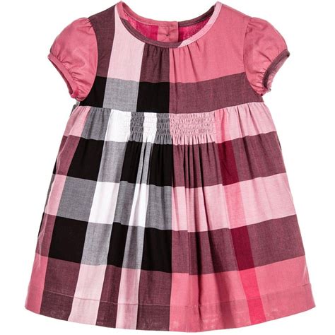 pink burberry dress toddlers|toddler girl burberry dress.